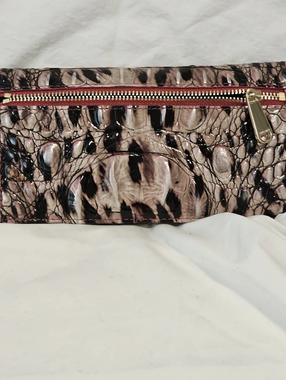 Brahmin Solid Ruby Prowl Duxbury and Ady Wallet - Picture 9 of 10